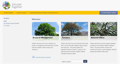 Desktop Screenshot of learning.educatetogether.ie